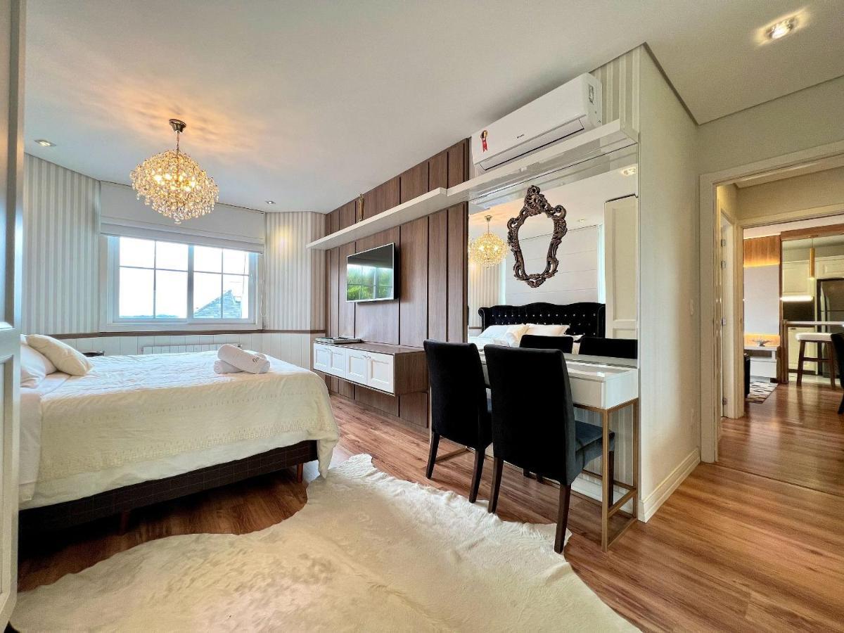 Apartamentos Condado Homelland Centro By Achei Gramado Zewnętrze zdjęcie